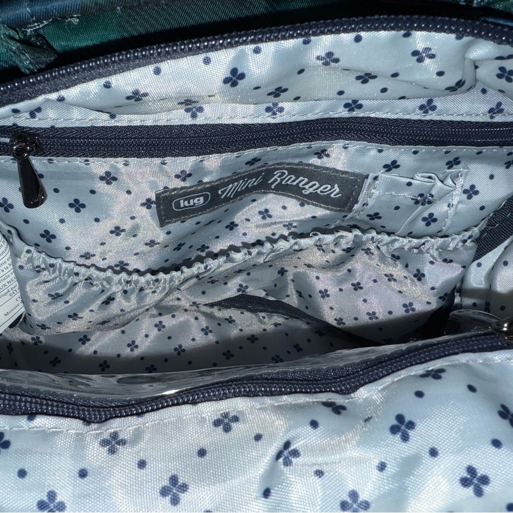 Lug Mini Ranger Cross body bag - POP PLAID NAVY - Picture 7 of 9